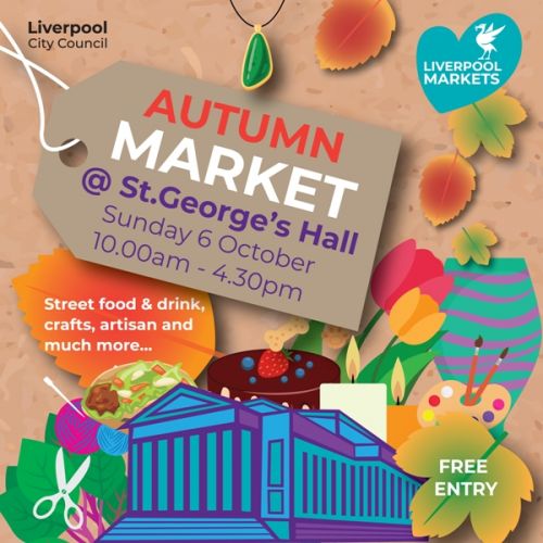 2024 Liverpool Markets Autumn Makers Market at St Georges Hall